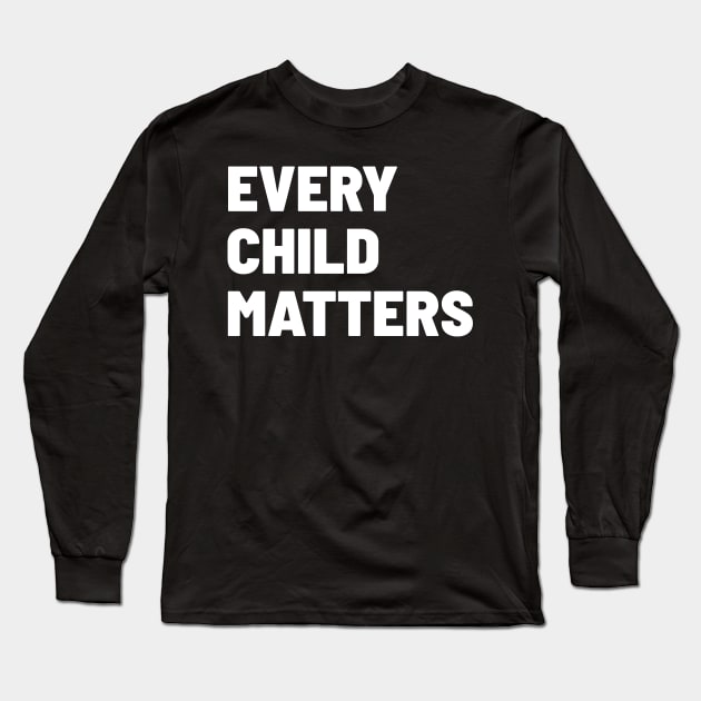 Every Child Matters Long Sleeve T-Shirt by erythroxian-merch